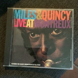 CD Compact Disc Miles Davis Quincy Jones Live At Montreux VG
